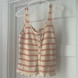 Madewell sweater tank